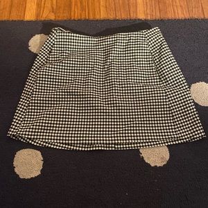 Urban outfitters checkered skirt